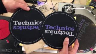 Dr Suzuki 7 inch Technics Slipmat From Stokyo Unboxing [upl. by Atiugal451]