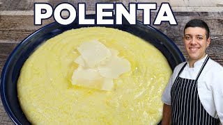 Perfect Italian Creamy Polenta  Recipe by Lounging with Lenny [upl. by Pasquale]