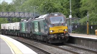 The Statesman Railtour  NR Test Train  Class 6888 thrash  230524 [upl. by Thanos521]