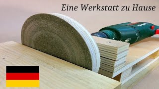 Wie Man kann Tellerschleifmaschine selber bauen für Holz schleifen [upl. by Attenauqa]