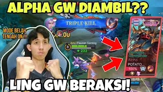 ALPHA GW DI AMBIL LING GW BERAKSI MODE KAIRI ON  Maono PD100X XLRUSB Gaming Mic [upl. by Parette289]