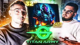 JE DÉCOUVRE UN ECRAN GAMING 32 POUCES 2K 240HZ   Titan Army P32a2s2 [upl. by Adnotal]