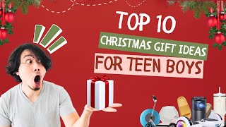 Top 10 Christmas Gift Ideas For Teen Boys 2023 [upl. by Roti575]