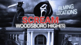 SCREAM Filming locations Woodsboro Highs [upl. by Nyladnewg]