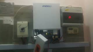 how to connect andeli 55kva inverter [upl. by Alludba]