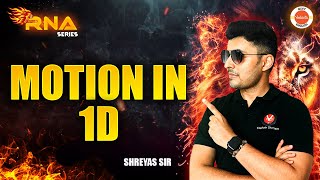 Motion in 1D  All Concepts And Questions  Motion in Straight Line  NEET 2025 Physics Shreyas Sir [upl. by Ajssatsan]