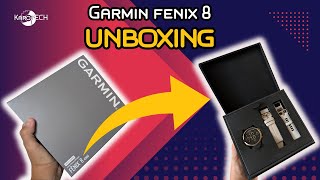 Garmin Fenix 8 43mm  wersja jubilerska  Unboxing [upl. by Wang210]