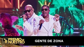 Gente de Zona hace un emotivo tributo a Celia Cruz  Premio Lo Nuestro 2024 [upl. by Havener]