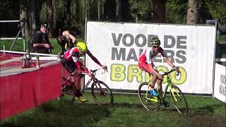 Cyclocross Juniors Kruibeke 14102017 quotPolderscrossquot [upl. by Bob148]