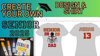 Make your own SENIOR 2025 design Varsity Edition [upl. by Aciemaj]