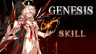 ELSWORD KR  GENESIS ALL SKILL  TODAS LAS SKILL Y BUFF [upl. by Brynne791]