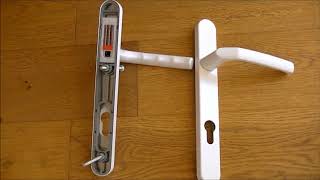 UPVC Door Handle Replacement if the video helped you fantastic please subscribe thankyou [upl. by Sonstrom]