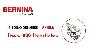 Piedino Pieghettatore 86  Offerta Aprile [upl. by Anas947]