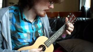 Island Song The Adventure Time End Theme  ukulele cover TAB AVAILABLE [upl. by Adianez]