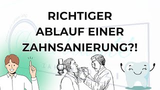 richtiger Ablauf einer Zahnsanierung [upl. by Stets]