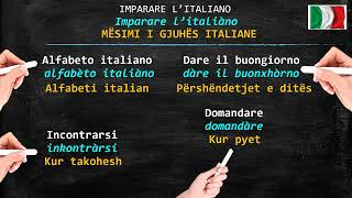 Mesimi i Gjuhes Italiane 1 2 3 [upl. by Tocs]