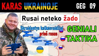 Geg 9 Puiku Ukrainiečiai PANAUDOJA SKRAIDANČIUS KULKOSVAIDŽIUS RUSŲ POZICIJŲ ŠTURMUI [upl. by Fawcett]