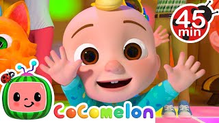 Looby Loo Dance  CoComelon Animal Time  Learning with Animals  Nursery Rhymes for Kids [upl. by Hsot]