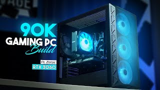 MAX Graphics Gaming PC ft RTX 3060 🔥  90000 Taka PC Build Guide in Bangla [upl. by Aneerahs]