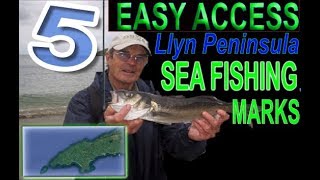 Sea Fishing Llyn Peninsula 5 Easy marks to try [upl. by Waldos405]