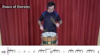 Snare Cover  “Dance of Eternity” [upl. by Ariek]