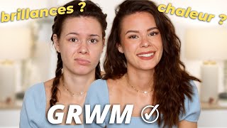 GRWM • Make up amp coiffure sans chaleur [upl. by Gottuard]