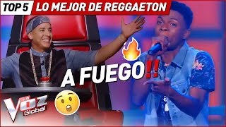 Las MEJORES actuaciones de REGGAETON en La Voz Kids [upl. by Negrom]