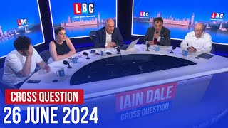 Cross Question with Iain Dale 2606  Watch again [upl. by Mecke136]