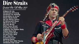 DireStraits Greatest Hits Full Playlist 2021 The Best Songs Of DireStraits [upl. by Acissehc841]