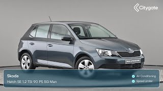 Skoda Fabia  Hatch SE 12 TSI 90 PS 5G Man  Citygate ŠKODA Watford [upl. by Bergess]