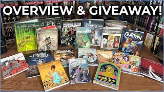 The ENTIRE 2023 Humanoids Graphic Novels Overview  Giveaway Contest [upl. by Ennailuj]