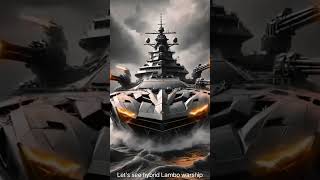 Lambo warship lamborghini ai hybrid fusion aihybrid war usa viralshorts [upl. by Buchalter656]