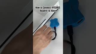 How to Connect HYCARUS Adapter to Xbox shorts youtubeshorts xboxone xboxseriesx cod overwatch [upl. by Llevad]