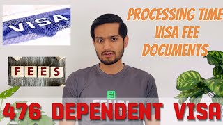 476 DEPENDENT VISA  HOW TO APPLY  PROCESSING TIME [upl. by Bogie]