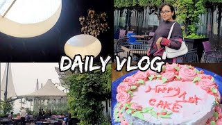 Another random vlog  Baked a cake for the first time [upl. by Ada582]