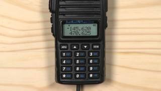 How to Easily Add a Channel on a BTECH or BaoFeng Handheld Radio without a PC [upl. by Ditmore303]