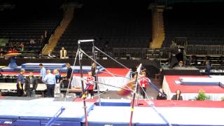 Gabby Douglas  Uneven Bars  2012 ATampT American Cup Podium Training [upl. by Cloutman807]