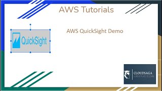 Amazon AWS QuickSight Demo [upl. by Grazia]