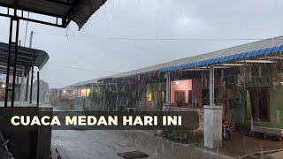 Cuaca Medan Hari Ini  Banjir Flamboyan Medan [upl. by Lladnyk677]