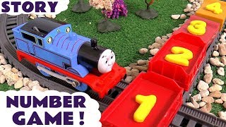 Thomas Toy Trains Story  Number Game [upl. by Eitisahc716]