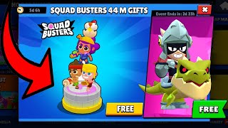 44m SQUAD BUSTERS Rewards  New Legendary  Brawl Stars Monster EGG Glitch [upl. by Loftis395]