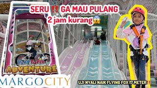 MAIN DI PLAYTOPIA MARGO CITY  PLAYTOPIA ADVENTURE  PLAYGROUND TERBESAR DAN TERLUAS DI DEPOK [upl. by Etana]