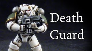 How to paint Horus Heresy Death Guard [upl. by Barbie]