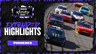 Laterace caution shakes up Xfinity field  NASCAR Extended Highlights [upl. by Eudosia]