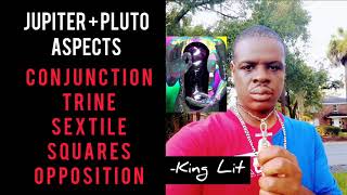 Jupiter  Pluto Aspects Conjunction Trine Sextile Squares Opposition [upl. by Ilonka74]