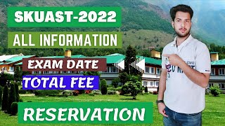 SKUAST 2022 ALL INFORMATION FEE  RESERVATION TOTAL SEATS ELIGIBILITY skuast2022 [upl. by Novj]