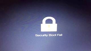 Security boot fail [upl. by Goddard]