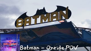 Batman  Albert Cassley  Fundamania Brunswick Moviebowl Derry 2024  Onride POV [upl. by Hogue]