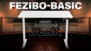 FEZiBO 40quot x 24quotStanding Desk Review [upl. by Ettennor]