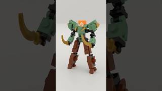 Micro LEGO Alex Mech Satisfying Speed Build lego legomech legomecha [upl. by Otirecul877]